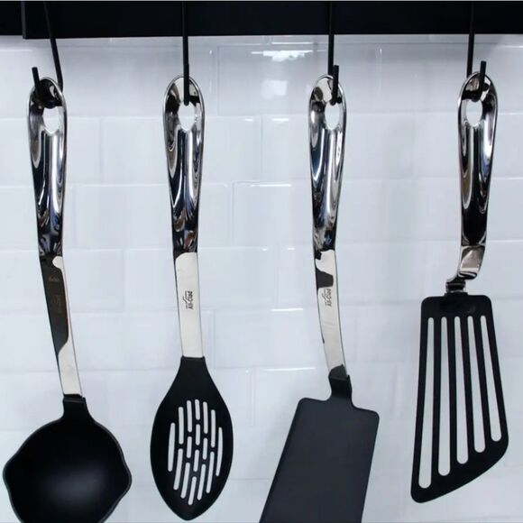 All-Clad Stainless Steel w/Nylon 5-PC Tool Set - Picture 3 of 16